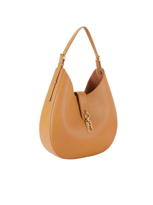 Borsa hobo a spalla tonda con charm Elisabetta Franchi | BS06A62E2600